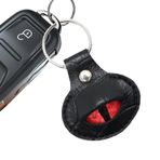 HAMIL Nazar Çantası Charm | Dragon Eye Suni Deri Anahtarlık - Ejderha Gözü Takı El Yapımı Süsleme, Kadın Erkek için Araba Anahtarı Kolye Ucu, D, Refer to description