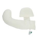 Hamile Yastığı, Hamile Destek Yastığı Uyku Için Cırt Cırtlı (beyaz altın)