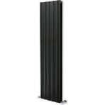 Hammam 1500 x 395 MM Amber Dikey Antrasit Alüminyum Radyatör Standart Bağlantı