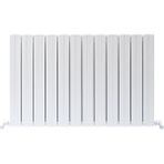 Hammam 585 x 895 mm Alüminyum Radyatör Mimosa Mat Beyaz Standart Bağlantı