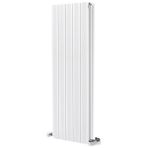 Hammam 900 x 395 mm Amber Dikey Beyaz Alüminyum Radyatör Standart Bağlantı