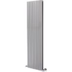 Hammam Amber Dikey Gümüş Gri Alüminyum 1200x395 mm Standart Bağlantı Radyatör