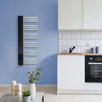 Hammam Daphne Fırça Mat Inox 1220x500 mm Havlupan