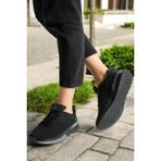Hammer Jack 101 21200 Manaus Siyah Tam Ortopedik Jel Taban Sneaker Erkek Günlük Spor Ayakkabı