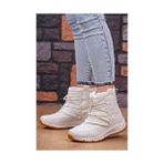Hammer Jack 101 21620 Belo Comfort Kadın Botu Düz Topuklu Beyaz Bağcıklı Rahat Yürüyüş İçin