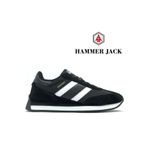 Hammer Jack 101-24985-m Santiago Deri Sneaker Erkek Spor Ayakkabı Siyah-beyaz