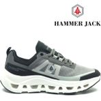 Hammer Jack 101-25049 Tavıra Unisex Spor Ayakkabı Düz Taban ve Tekstil Malzeme ile Hafif ve Esnek - Siyah
