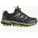 Hammer Jack 102 19905 Siyah Sarı Erkek Outdoor Deri Ayakkabı Günlük Kullanım İçin Rahat - Siyah - Sarı