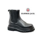 Hammer Jack 102-24735-Z Pıeron Hakiki Deri Postal Kadın Bot SİYAH