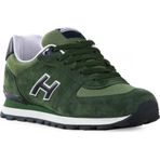 Hammer Jack 19250 Haki Yeşil Hakiki Deri Basilico Comfort Casual Spor Ayakkabı