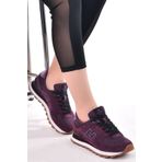 Hammer Jack 19250 Mor Krep Peru Kadın Sneaker Günlük Spor Ayakkabı