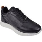 Hammer Jack Hakiki Deri Erkek Spor Ayakkabı Sneaker HJ-24260-M Siyah