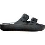 Hammer Jack Orthopedix Perina Çift Bantlı Tokalı Unisex Eva Terlik 581 282 - Siyah