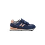 Hammer Jack Peru Koyu Indigo Pudra Sneaker Kız Çocuk Ayakkabı