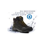 Hammer Jack Siyah-Sarı Su Geçirmez Erkek Outdoor Bot Bond 101 21664 M
