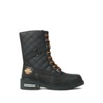 Hammer Jack Zenne Boot Hakiki Deri Siyah Outdoor Kadın Bot 102 15945-Z