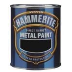 Hammerite Düz Siyah 0.75 lt Metal Boyası