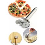 Hamur, Pizza, Börek Kesme Bıçağı Çift Başlıklı