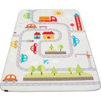 Hamur Road Renkli Oyun Matı 100 x 150 cm Yollar Arabalar Özellikli Bebek Ve Çocuk Halısı