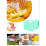 Hamur Ve Krema Kazıyıcı 3'lü Pratik Pasta Krema Dağıtıcı Set