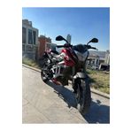 Hamza Motors Bajaj Pulsar NS200 Ön koruma demiri (Beyaz)Uyumlu