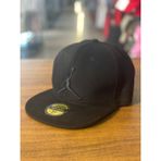 Hamze Jumpman 23 Unisex Hip Hop Snapback Rapper Basket Pamuklu Cap Şapka - 58 cm - Siyah - Siyah