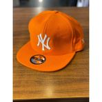 Hamze Ny Yankees Nakışlı Hip Hop Snapback Rapper Basket Cap Şapka - 58 cm - 860-Turuncu