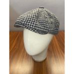 Hamze Peaky Blinders Vintage Model Ekoseli Kışlık Kasket Şapka - Gri - Standart
