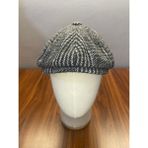 Hamze Peaky Blinders Vintage Model Ekoseli Kışlık Kasket Şapka - Siyah - Standart