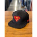Hamze Superman Nakışlı Hip Hop Snapback Rapper Basket Cap Şapka - 0 - Siyah - 58 cm