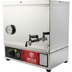 Han Çelik 25 lt Elektrikli Çay Kazanı 2500 Watt Paslanmaz Çelik Sıcaklık Kontrolü ile Profesyonel Kullanım - Gümüş