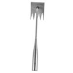HANABASS çeken eser bahçıvanlık biçme makinesi kenar çim aracı sökücü aracı çektirme bahçe aletleri Bahçe aracı manuel el biçme makinesi ayıklayıcı aracı Paslanmaz çelik Silver