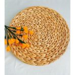 Handanca Adet Amerikan Hasır Servis Supla Örme Bambu 35CM Yeni Ürün - Ahşap - Ceviz