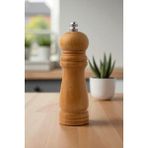 Handanca Bambu Gövdeli Komple Ahşap Tuz Karabiber Değirmeni Baharat Öğütücüsü Orta Boy 16 cm 2 Adet - Seçenek 1
