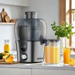 Handanca Frutta Katı Meyve Sıkacağı, 500W, 1,5 Lt, Quickclean, Damlama Önleyici Riomi - Antrasit