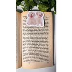 Handeto Kraft Köpek temalı mıknatıslı kitap ayracı magnetli kitap ayracı