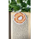 Handeto Kraft Simit Mıknatıslı Kitap Ayracı Magnetic Bookmark Istanbul Temalı Hediye Magnetli Kitap Ayracı