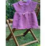 Handmade by Sevgi El Örgüsü Bebek Elbisesi - 18 - 24 Ay - 0P - Pembe