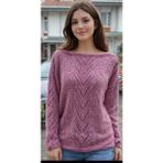 Handmade by Sevgi El Örgüsü Kadın Kazak - Pembe - Standart