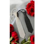 Handmade Ikili İnci Tasarımlı Kravat Kolye – Kadınlar İçin Zarif ve Modern Aksesuar