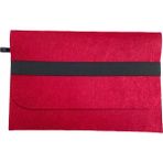 Handmade Macbook Air Kılıf Çanta 13.3'' Için ı Bordo - Siyah - Bordo