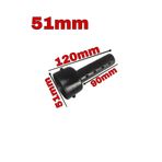 Handmade Motosiklet Egzoz Susturucusu 51mm İçten Sıkmalı Çift Vidalı Model