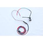 Handmade Paris 3.5mm El Yapımı Kablolu Kulakiçi Stereo Kulaklık, Beyaz