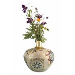 Handmade Seramik Vazo | El Yapımı, Modern & Minimalist Dekoratif Tasarım | Tek Parça Seramik Obje | Şık & Zarif Ev Dekorasyonu | Uzun Ömürlü, Dayanıklı & Estetik Vazo (YL715)