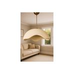 Handmade Wabi Sabi Karbon Beton Avize, Ondia