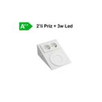 Handmade XL Mutfak Aydınlatma Tezgah Altı Led Prizli Led Aydınlatma Armatür