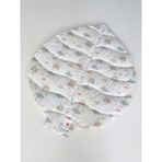 Handmade Yaprak Oyun Halısı - 90 x 120 cm - Beyaz