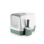 HANDY PLAST COMFY-10A AKSESUARLI KAPALI KEDİ TUVALETİ