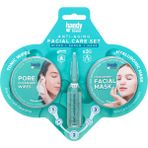 Handy Towel Handytowel 3 Adımlı Yaşlanma Önleyici Yüz Bakım Seti, Mendil, Anti-Aging Serum, Maske