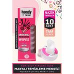 Handy Towel Handytowel Classic Makyaj Temizleme Mendili 10 x 4,5 ml Seyahat Boy Sihirli Mendil